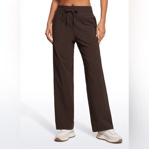 Strech Straight Leg High Rise Pant 30''